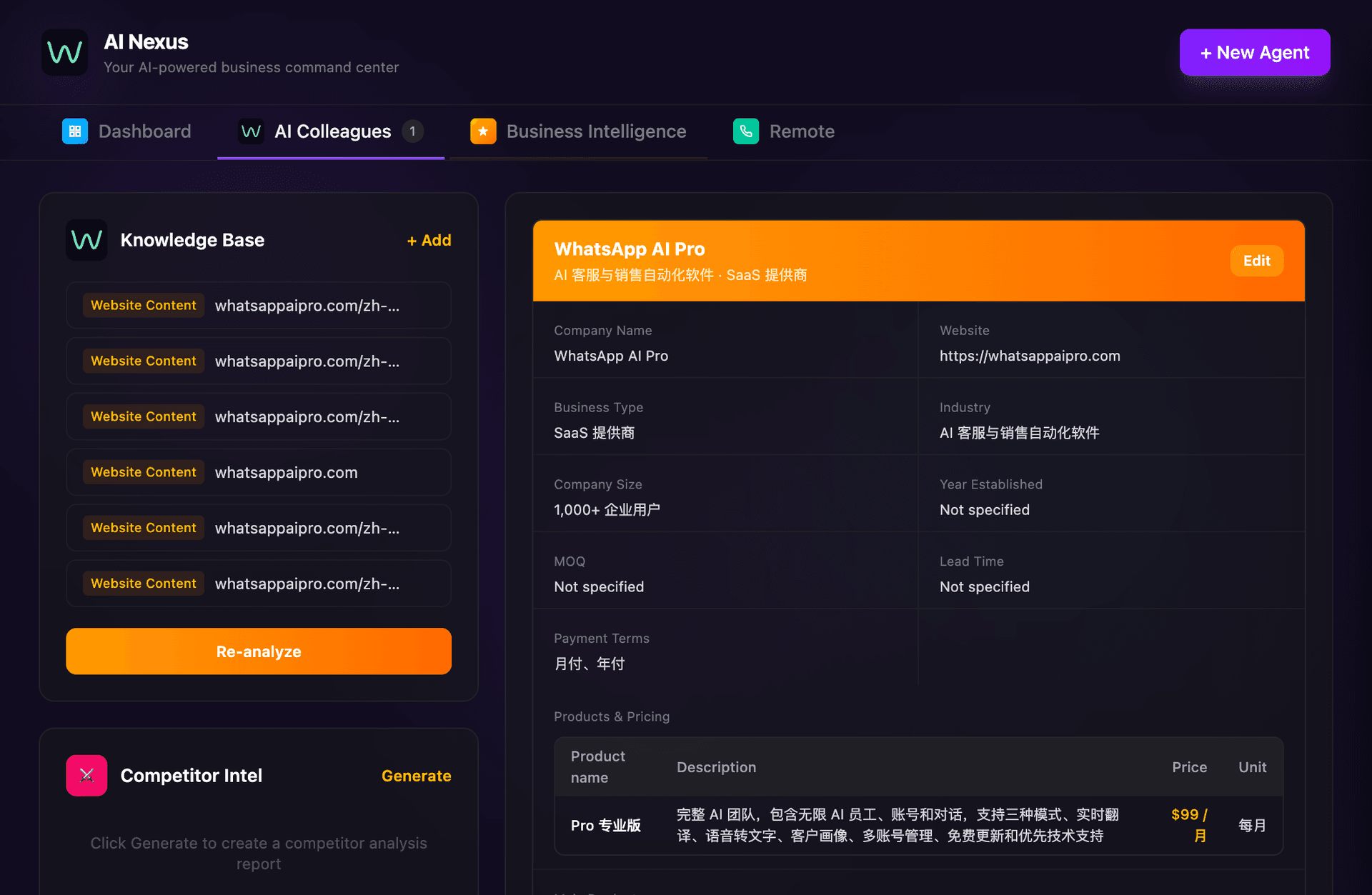 Dạy AI mọi thứ về doanh nghiệp của bạn