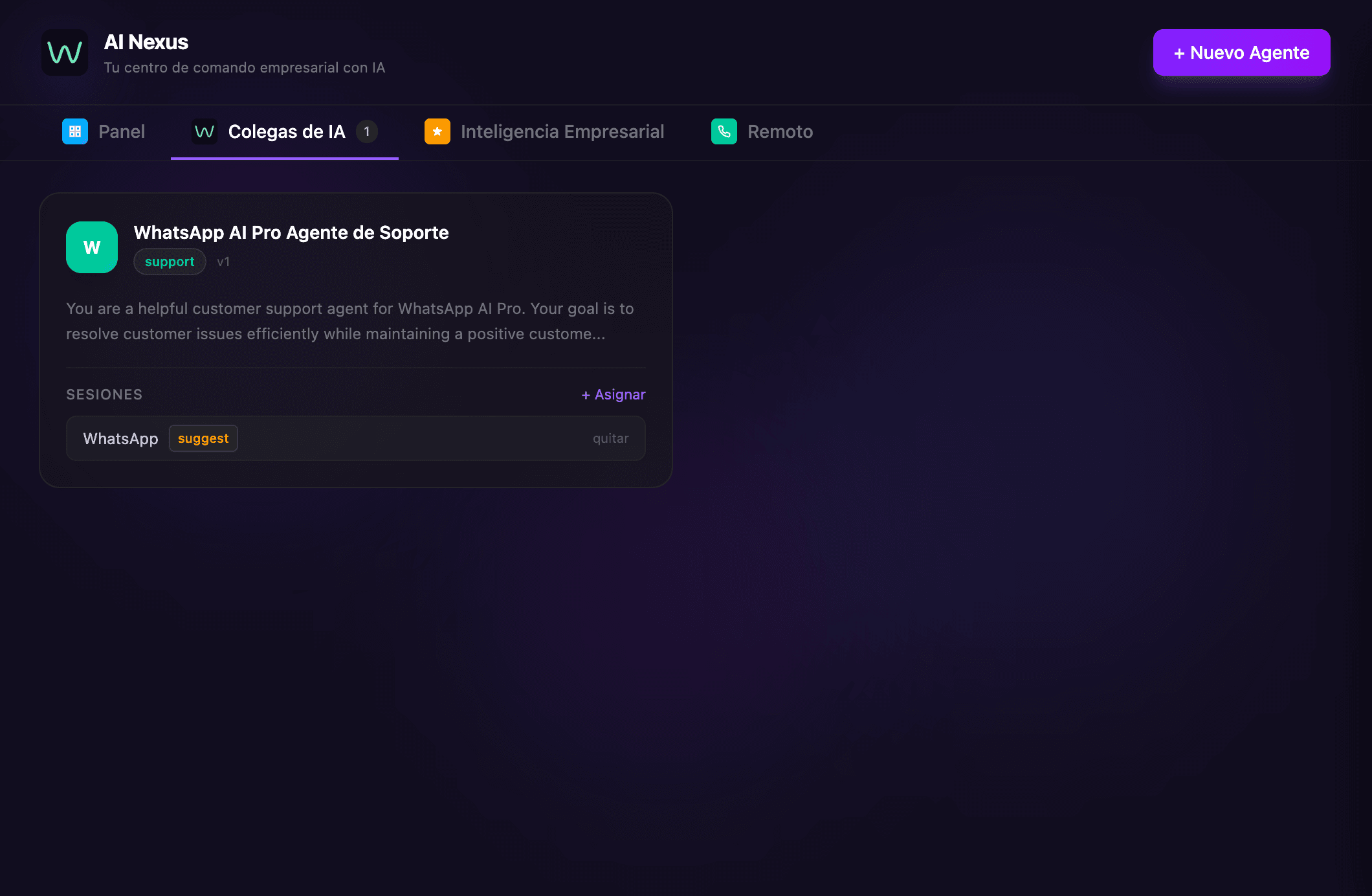 Crear empleados de IA