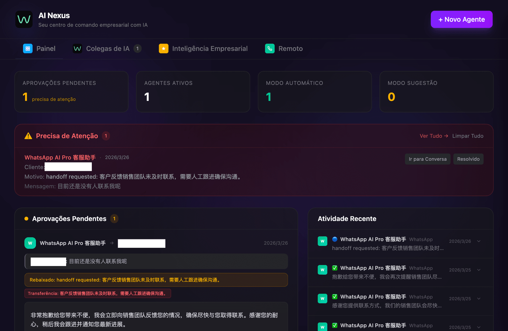 Inteligência competitiva sob demanda