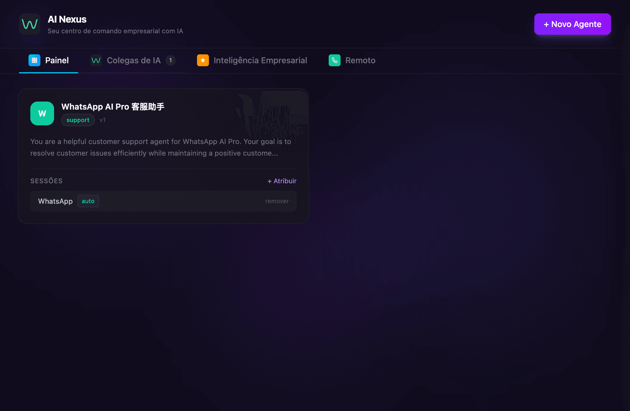 Criar funcionários de IA