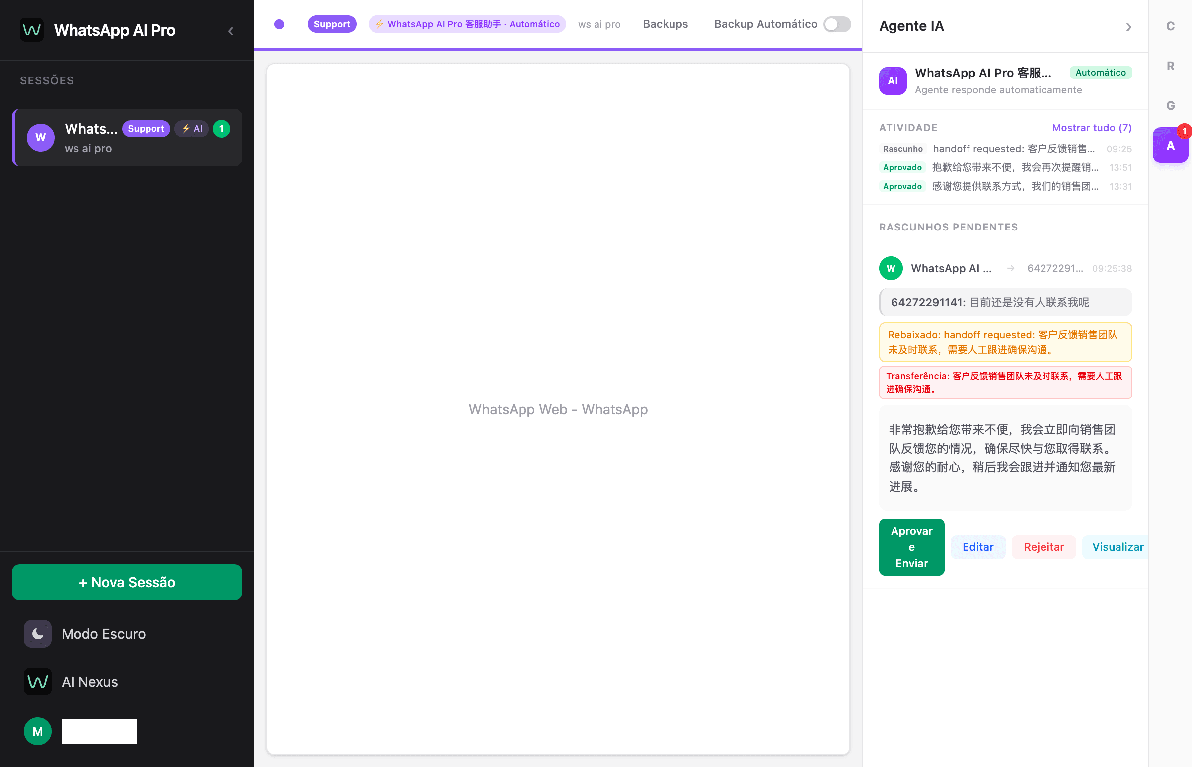 WhatsApp AI Pro - Setup Complete